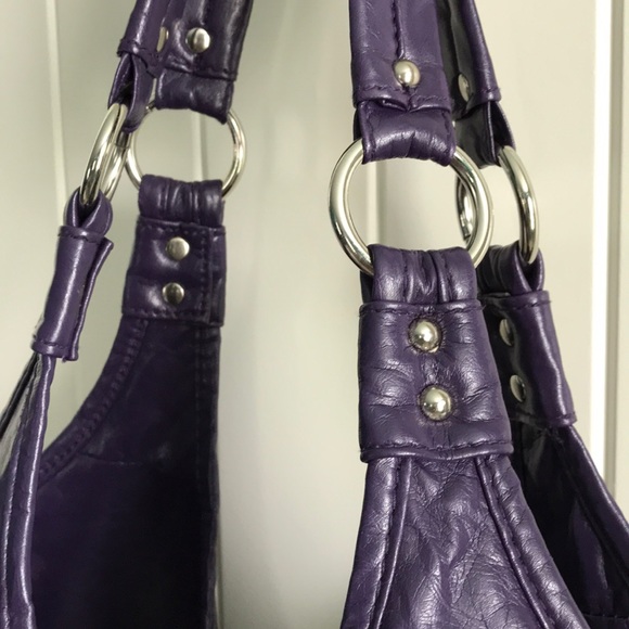 Ruffled Purple Tote - Picture 4 of 8